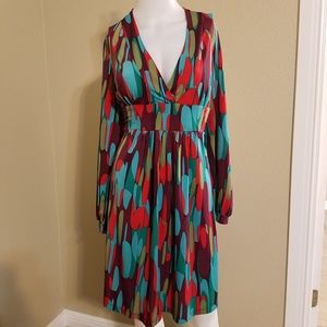Retro fun patterned dress